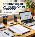 Kit de Diagnóstico y Optimización de Negocios | 3 Planillas Excel